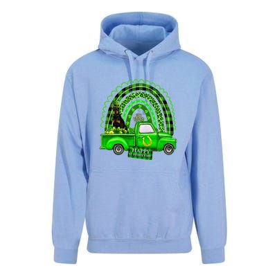 Doberman Dog Leprechaun Hat Truck Shamrock St Patricks Unisex Surf Hoodie