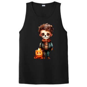 Dia De Los Muertos Cute Skeleton Mexican Sugar Skull PosiCharge Competitor Tank