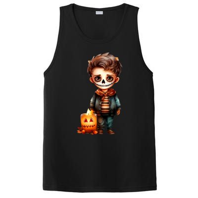 Dia De Los Muertos Cute Skeleton Mexican Sugar Skull PosiCharge Competitor Tank