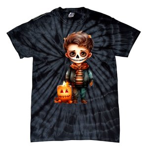 Dia De Los Muertos Cute Skeleton Mexican Sugar Skull Tie-Dye T-Shirt