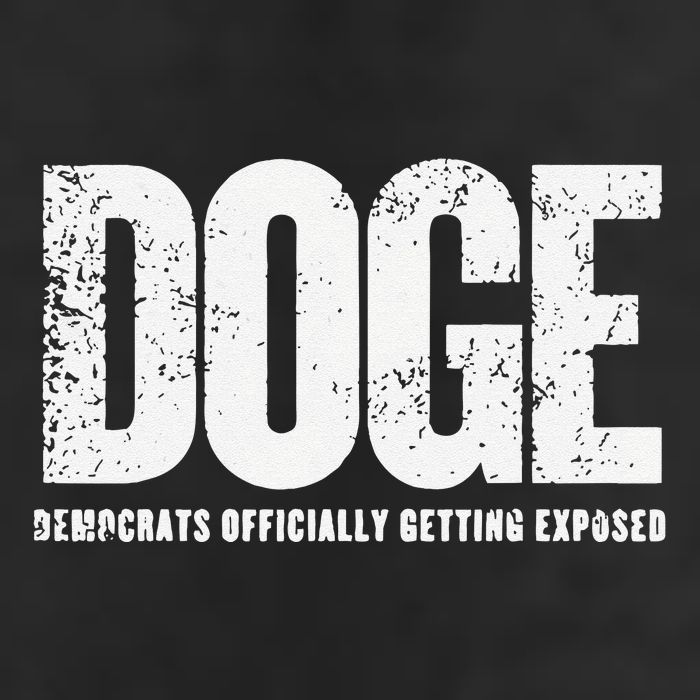 Doge Democrats Ly Getting Exposed 7 Panel Mesh Trucker Snapback Hat