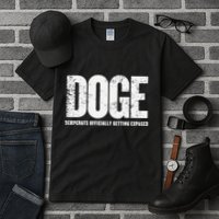 Doge Democrats Ly Getting Exposed Tall T-Shirt