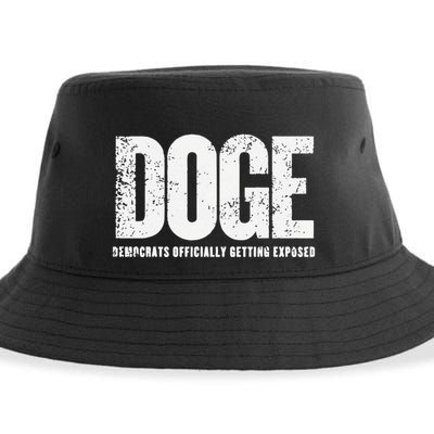 Doge Democrats Ly Getting Exposed Sustainable Bucket Hat