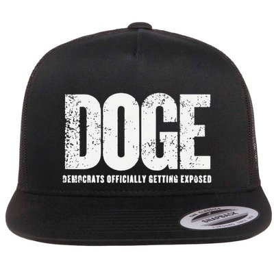 Doge Democrats Ly Getting Exposed Flatbill Hat