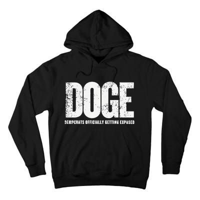 Doge Democrats Ly Getting Exposed Tall Hoodie