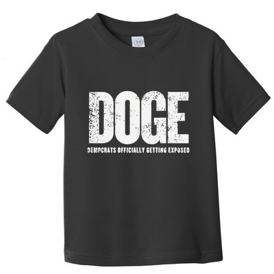 Doge Democrats Ly Getting Exposed Toddler T-Shirt