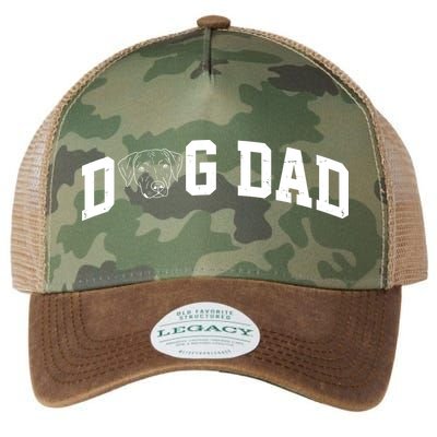 Dad Dog Labrador Dad Legacy Tie Dye Trucker Hat