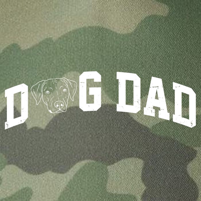 Dad Dog Labrador Dad Legacy Tie Dye Trucker Hat