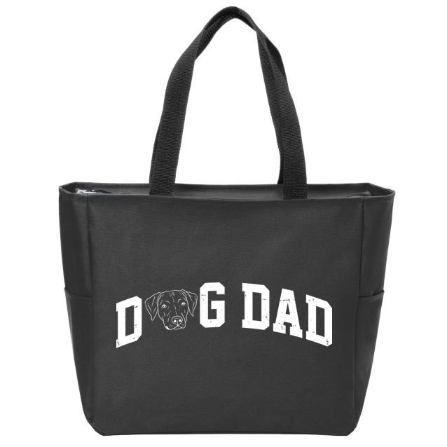 Dad Dog Labrador Dad Zip Tote Bag