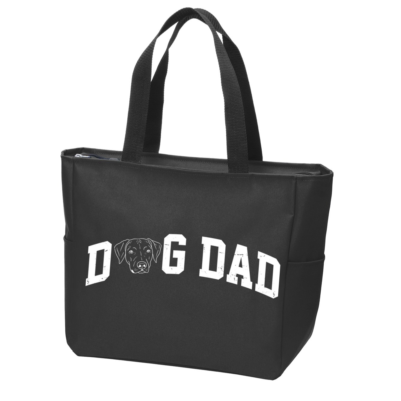 Dad Dog Labrador Dad Zip Tote Bag