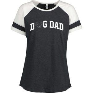 Dad Dog Labrador Dad Enza Ladies Jersey Colorblock Tee