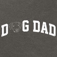 Dad Dog Labrador Dad Cotton Canvas Backpack