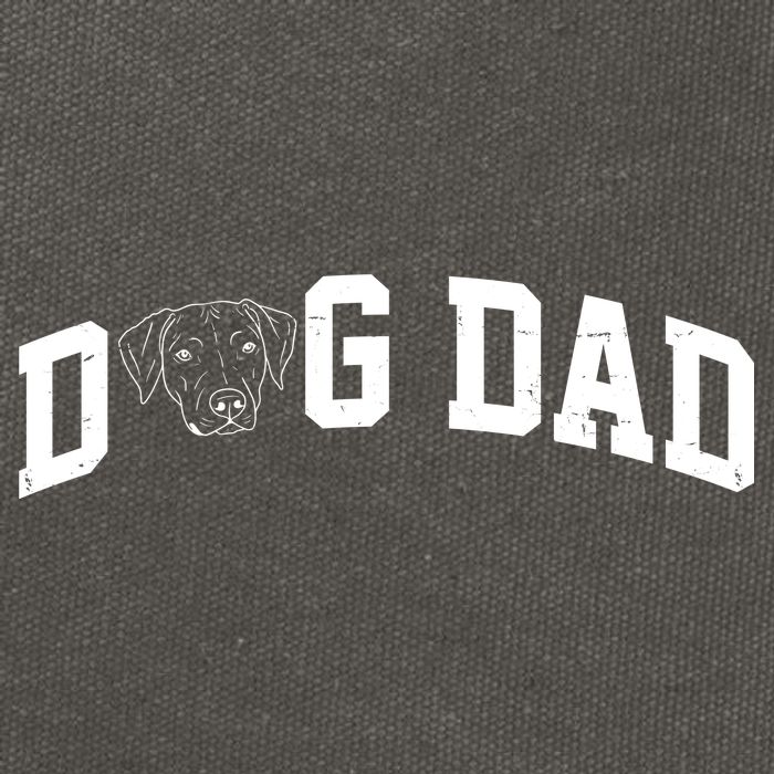 Dad Dog Labrador Dad Cotton Canvas Backpack