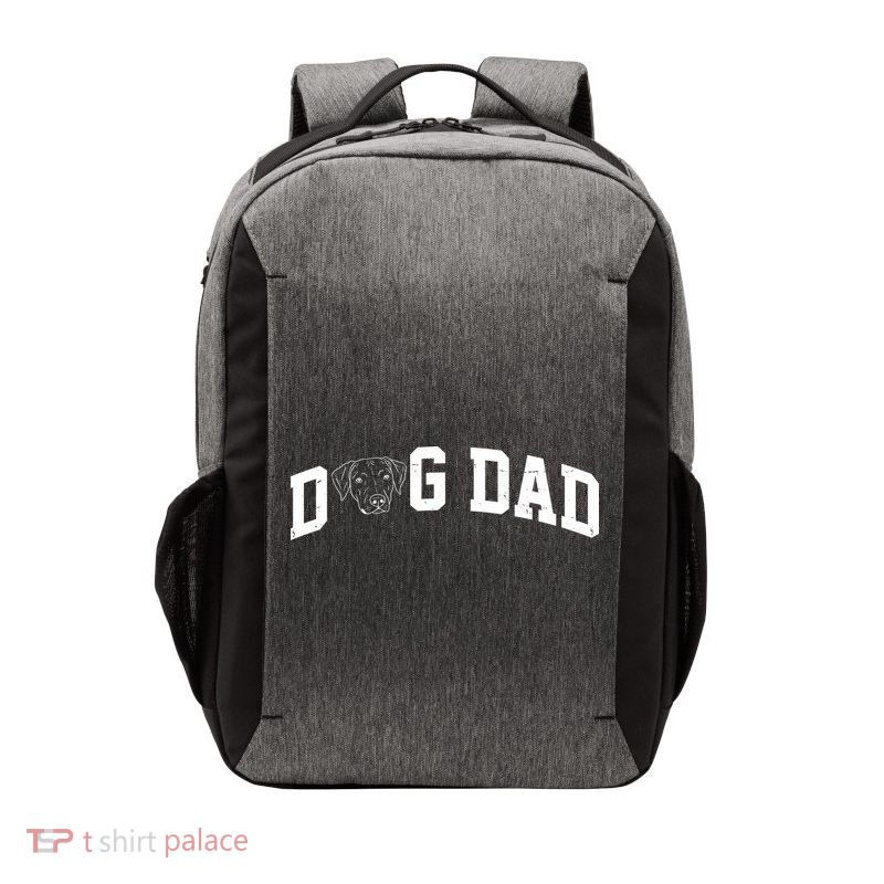 Dad Dog Labrador Dad Vector Backpack