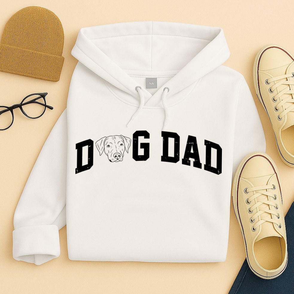 Dad Dog Labrador Dad Hoodie