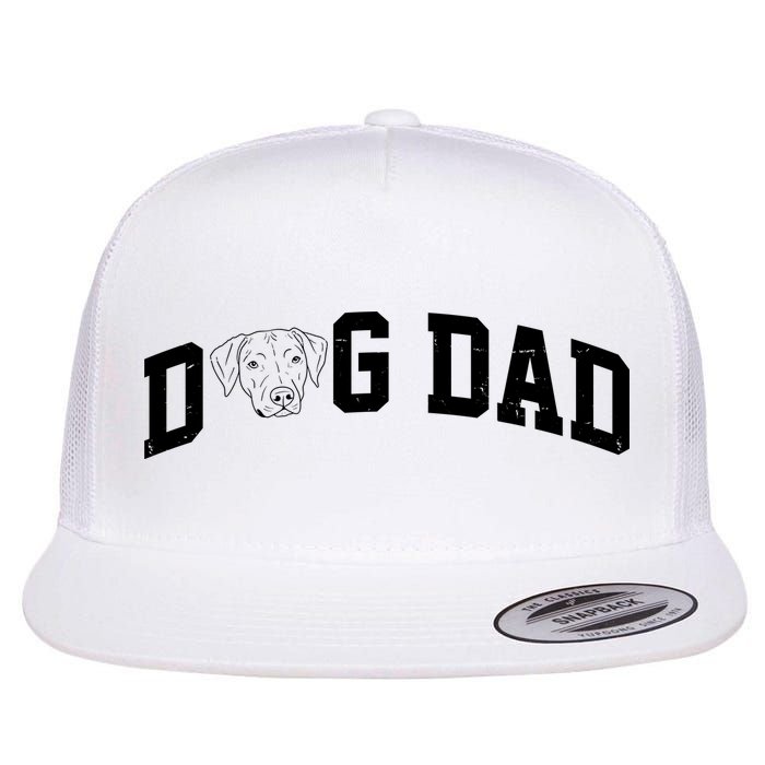 Dad Dog Labrador Dad Flatbill Hat