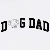 Dad Dog Labrador Dad Flatbill Hat