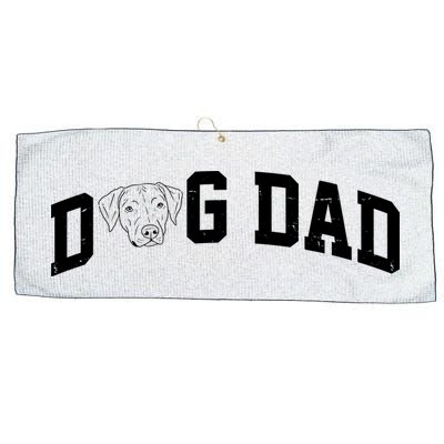 Dad Dog Labrador Dad Large Microfiber Waffle Golf Towel