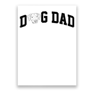 Dad Dog Labrador Dad Poster