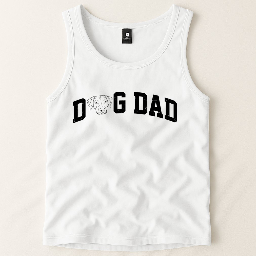 Dad Dog Labrador Dad Tank Top