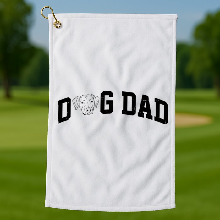 Dad Dog Labrador Dad Golf Towel