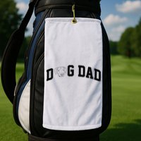 Dad Dog Labrador Dad Golf Towel