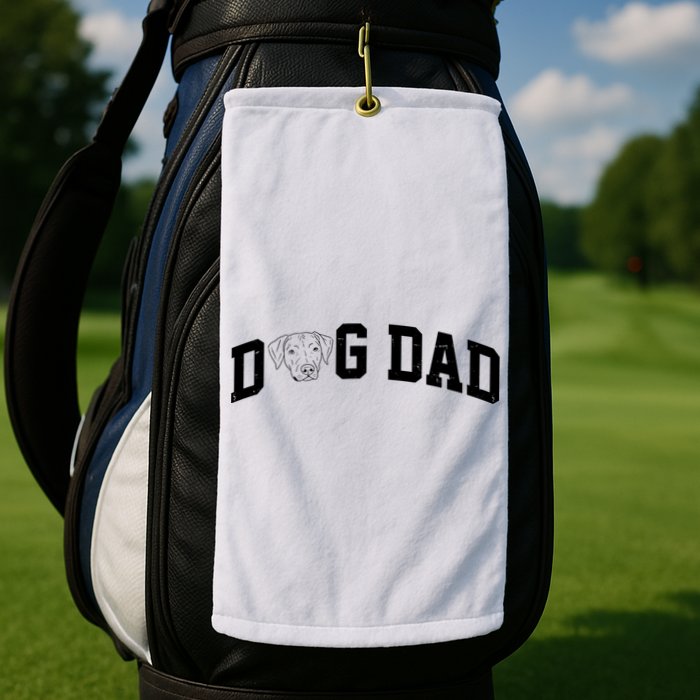 Dad Dog Labrador Dad Golf Towel