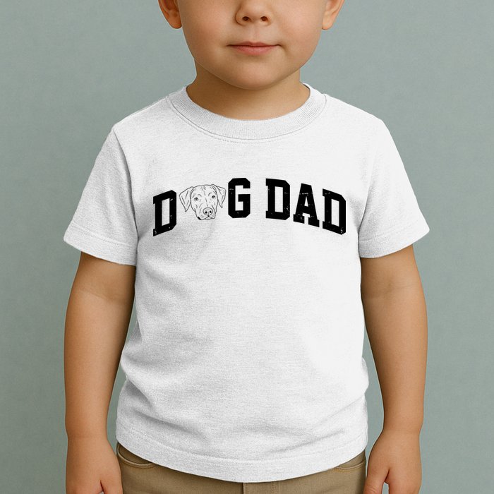 Dad Dog Labrador Dad Toddler T-Shirt