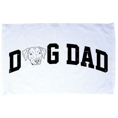 Dad Dog Labrador Dad Microfiber Hand Towel