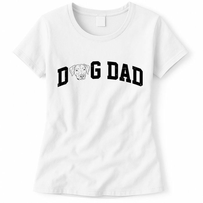 Dad Dog Labrador Dad Womens T-Shirt