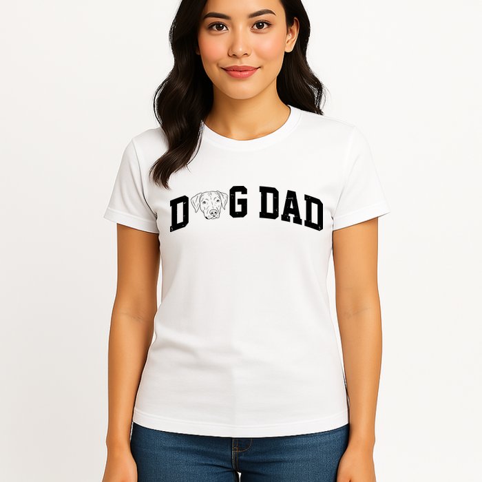 Dad Dog Labrador Dad Womens T-Shirt
