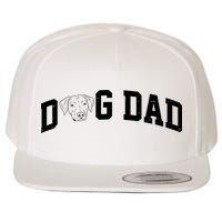 Dad Dog Labrador Dad Wool Snapback Cap