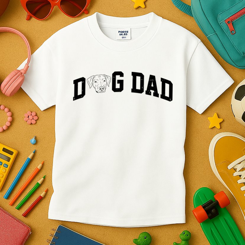 Dad Dog Labrador Dad Kids T-Shirt