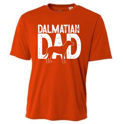 Dalmatian Dog Lover Funny Cute Puppy Dad Father Gift Cooling Performance Crew T-Shirt