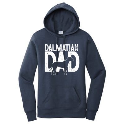 Dalmatian Dog Lover Funny Cute Puppy Dad Father Gift Women's Pullover Hoodie