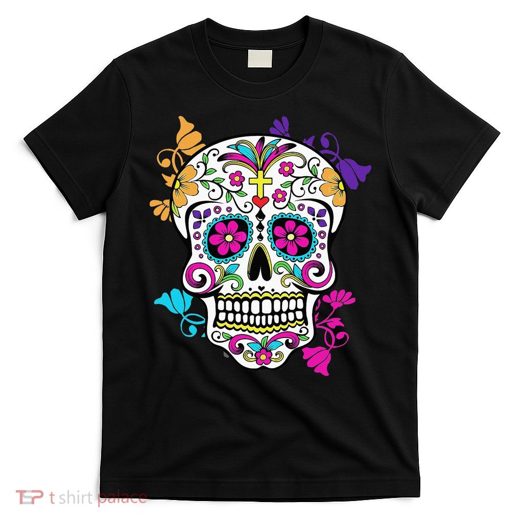 Dia De Los Muertos Sugar Skull T-Shirt