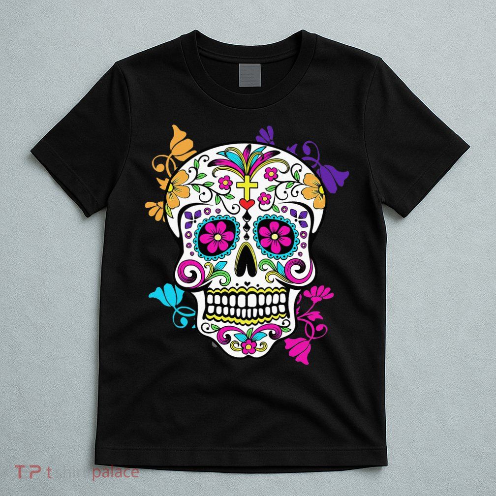 Dia De Los Muertos Sugar Skull T-Shirt