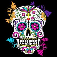 Dia De Los Muertos Sugar Skull 16 in Basic Backpack