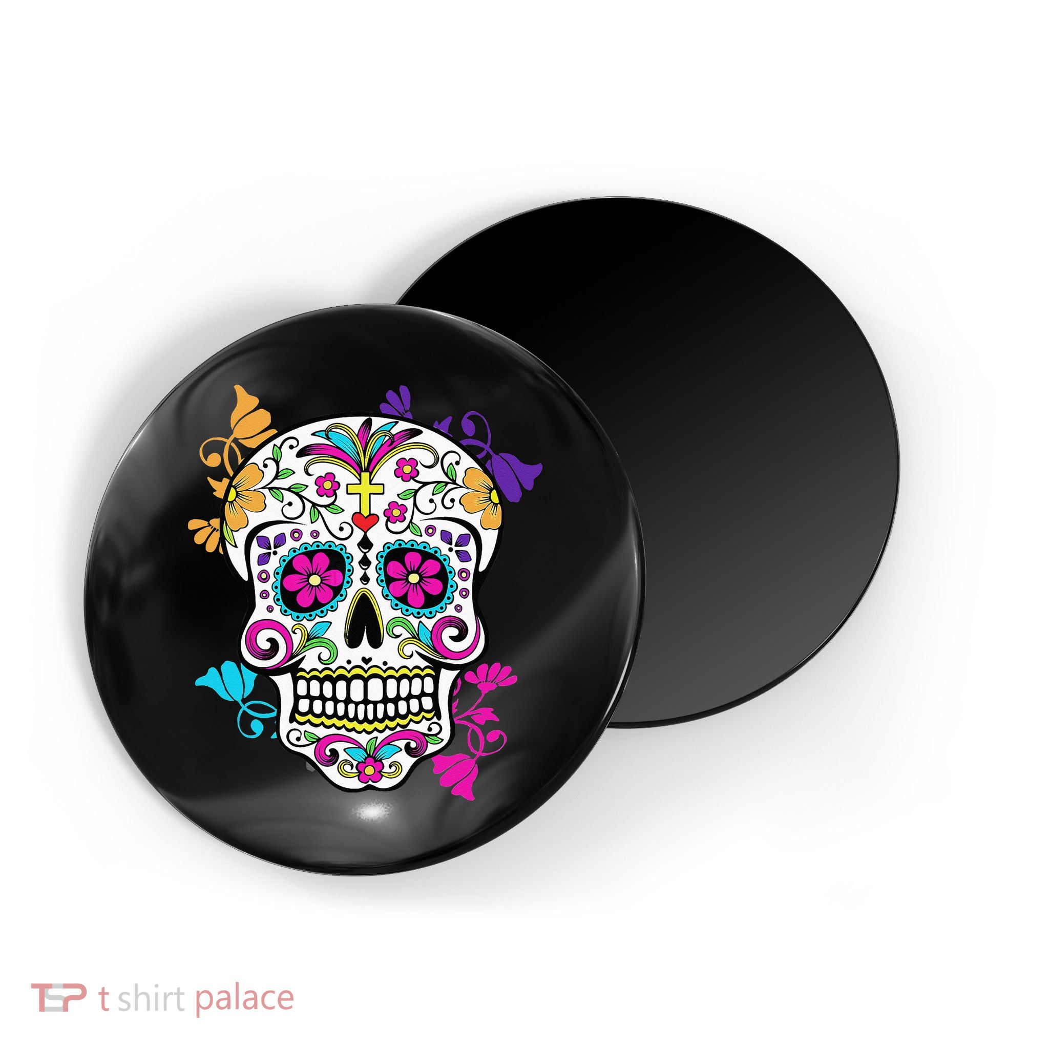 Dia De Los Muertos Sugar Skull Magnet