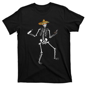 Dia De Los Muertos Halloween Skeleton Dance T-Shirt