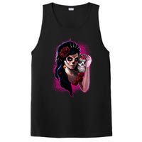 DíA De Los Muertos La Catrina Day Of The Dead Sugar Skull PosiCharge Competitor Tank