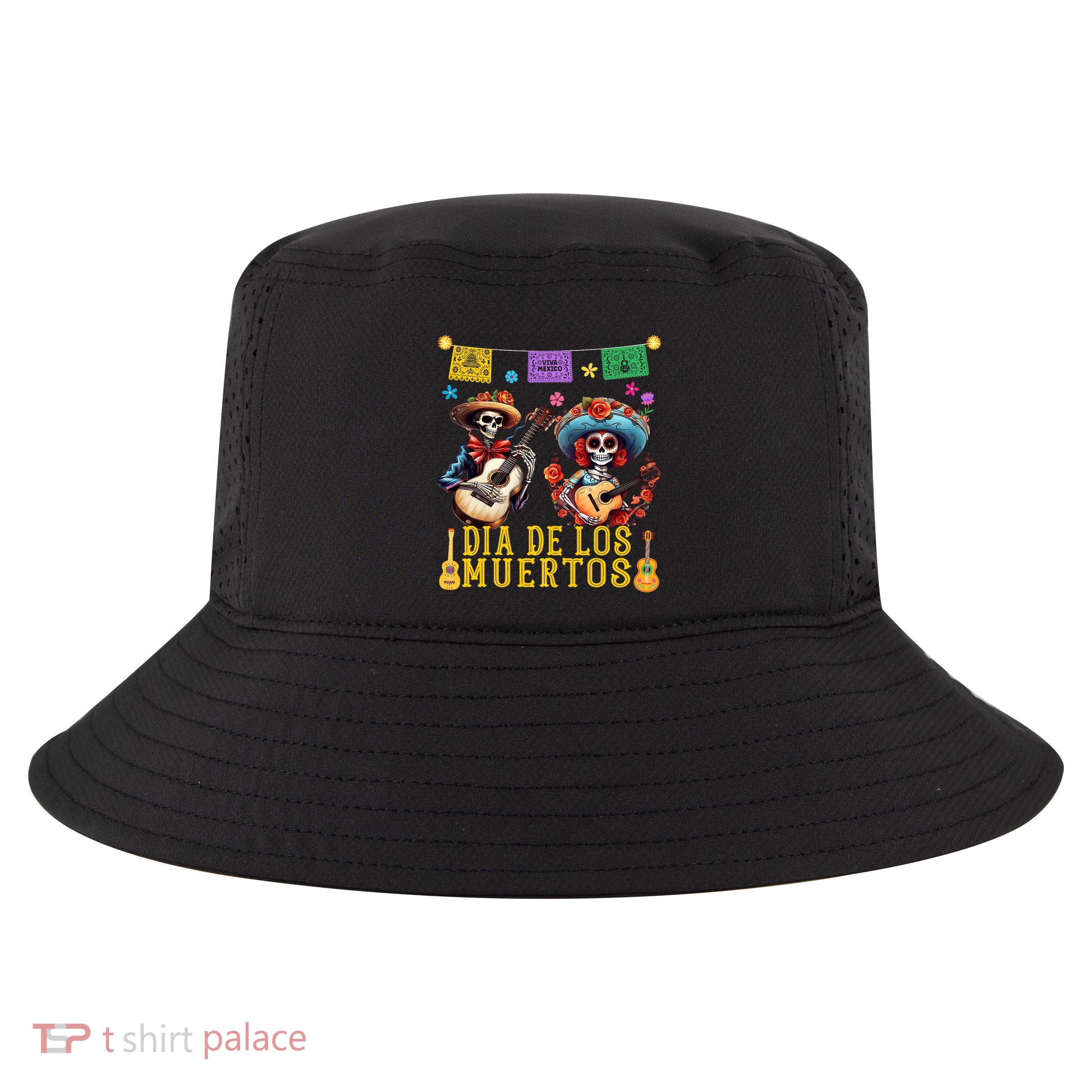 Dia De Los Muertos Costume Day Of The Dead Skeleton Dancing Cool Comfort Performance Bucket Hat