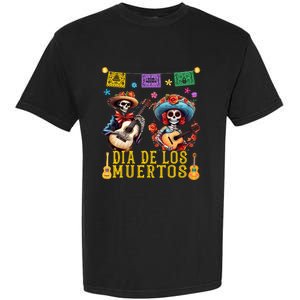 Dia De Los Muertos Costume Day Of The Dead Skeleton Dancing Garment-Dyed Heavyweight T-Shirt