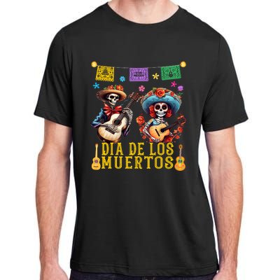 Dia De Los Muertos Costume Day Of The Dead Skeleton Dancing Adult ChromaSoft Performance T-Shirt