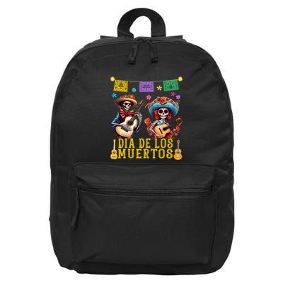 Dia De Los Muertos Costume Day Of The Dead Skeleton Dancing 16 in Basic Backpack