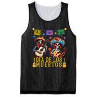 Dia De Los Muertos Costume Day Of The Dead Skeleton Dancing Mesh Reversible Basketball Jersey Tank