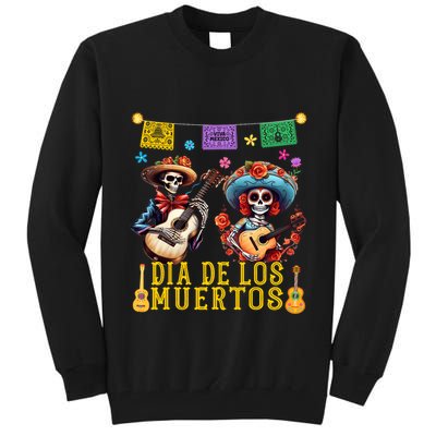 Dia De Los Muertos Costume Day Of The Dead Skeleton Dancing Tall Sweatshirt