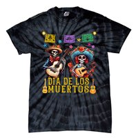 Dia De Los Muertos Costume Day Of The Dead Skeleton Dancing Tie-Dye T-Shirt