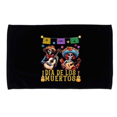 Dia De Los Muertos Costume Day Of The Dead Skeleton Dancing Microfiber Hand Towel