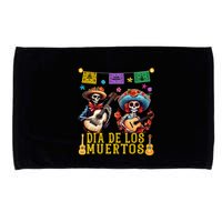 Dia De Los Muertos Costume Day Of The Dead Skeleton Dancing Microfiber Hand Towel